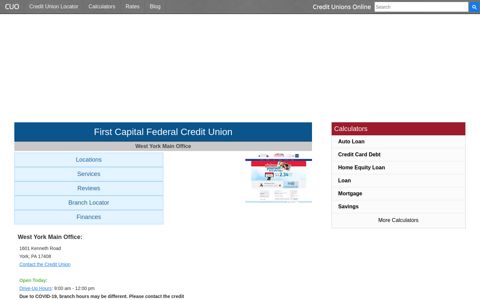 First Capital Federal Credit Union - York, PA