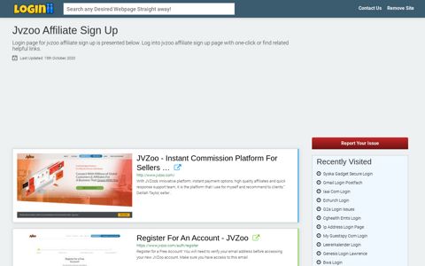 Jvzoo Affiliate Sign Up - Loginii.com