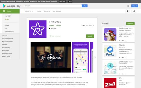 Fivestars - Apps on Google Play