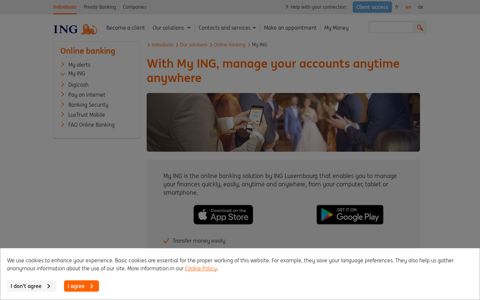 My ING | ING Luxembourg