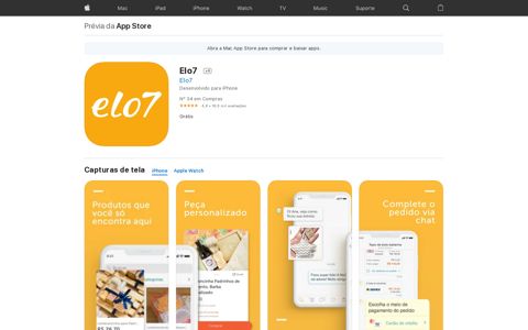 ‎Elo7 na App Store