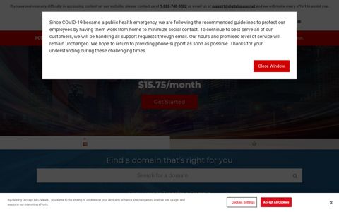 DigitalSpace | Hosting Domains and More