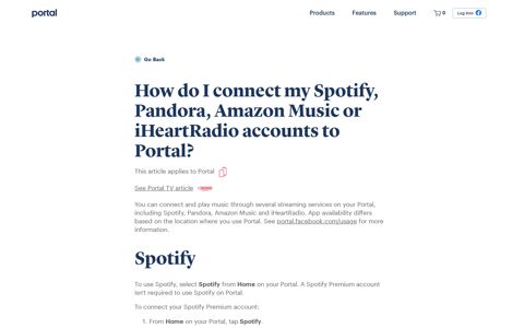 How do I connect my Spotify, Pandora, Amazon Music or ...