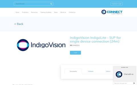 Connect Security IndigoVision IndigoLite - SUP for single ...