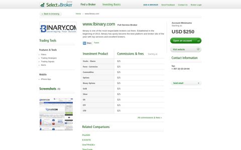 www.lbinary.com - Online Trading Accounts, Stock Brokers ...