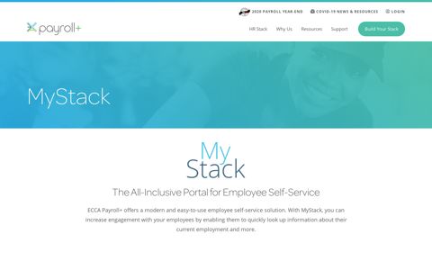 Employee Self-Service - ECCA Payroll+ - A Complete HR Stack