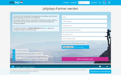 Jollydays-Partner werden