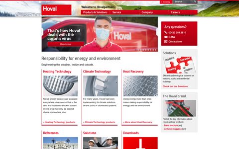 Hoval - Responsibility for energy and environment | Hoval ...