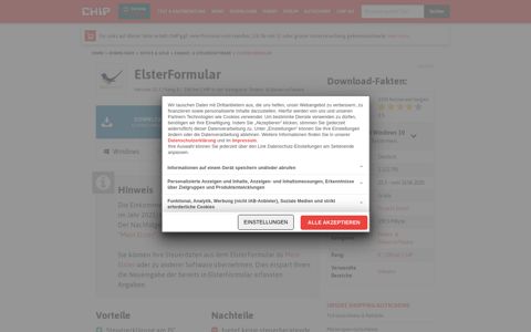 ElsterFormular - Download - CHIP