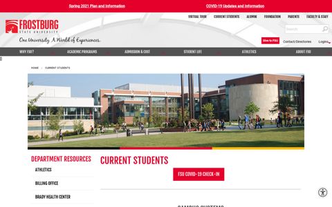 Current Students - Frostburg State University
