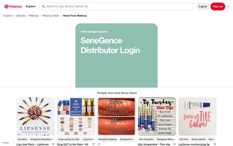 SeneGence Distributor Login - Pinterest