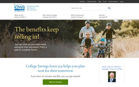 College Savings Iowa 529 Plan