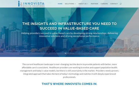 Innovista Health Solutions | Driving Value-Based Care