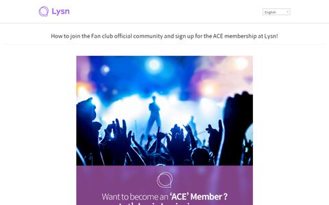 How to join the Fan club official community and sign up for the ...