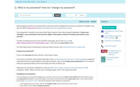 What is my password? How do I change my password? - Ask ...