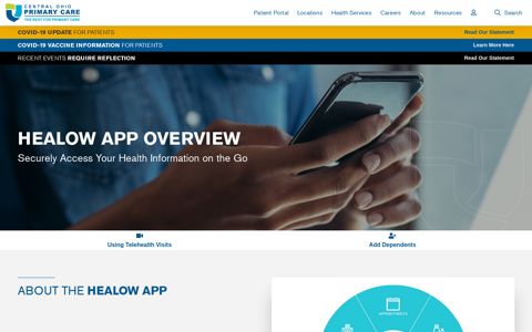 Healow App Overview | Central Ohio Primary Care