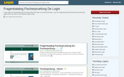 Fragenkatalog Fischerpruefung De Login | Accedi Fragenkatalog ...
