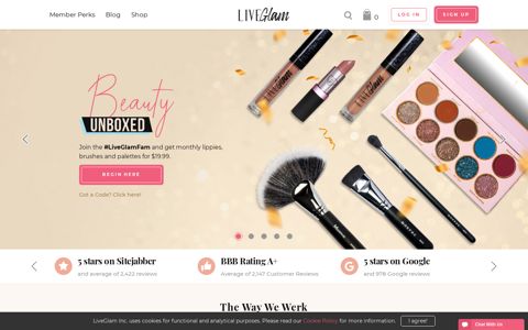 LiveGlam: Monthly Makeup Subscription Box | Personalized ...