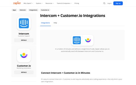 Connect your Intercom to Customerio integration in 2 minutes ...