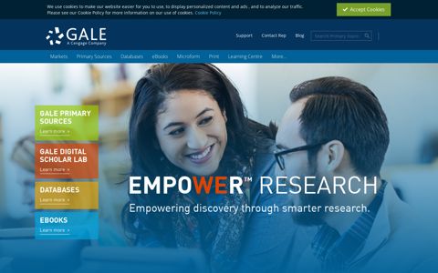 Education, Learning and Research Resources Online - Gale