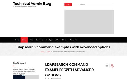 ldapsearch command examples with advanced options ...