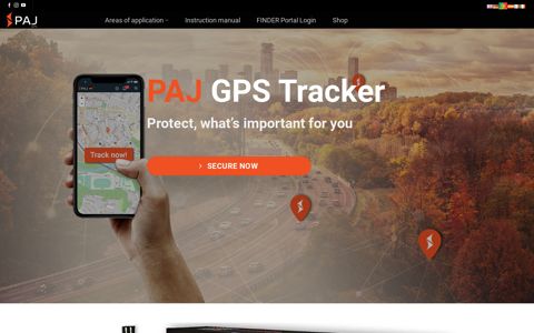 Buy GPS Tracker & GPS transmitter online | PAJ GPS