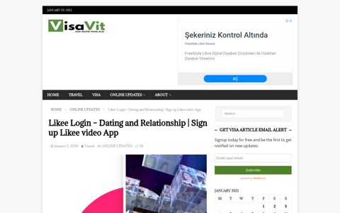 Likee Login - Dating and Relationship | Sign up Likee video App