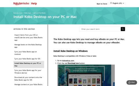 Install Kobo Desktop on your PC or Mac – Rakuten Kobo