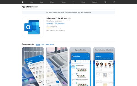 ‎Microsoft Outlook on the App Store