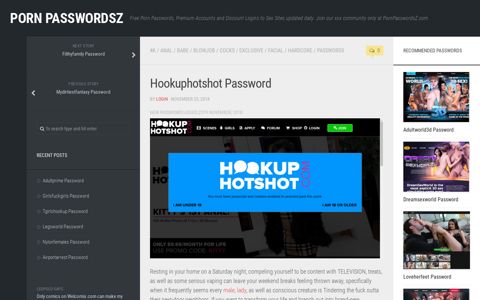 Hookuphotshot Password