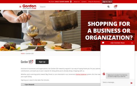 Gordon GO! - Gordon Food Service Store