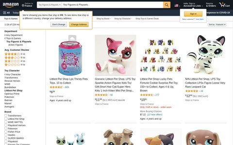 Toy Figures & Playsets - Littlest Pet Shop / Toy ... - Amazon.com