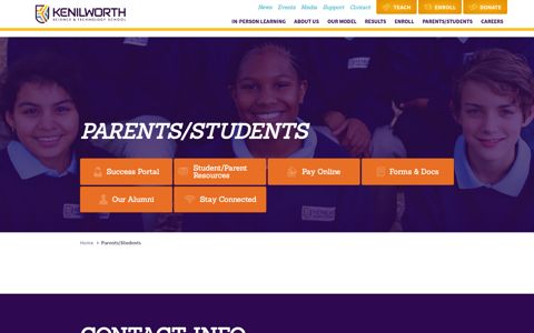 Parents/Students - Kenilworth Science and Technology ...