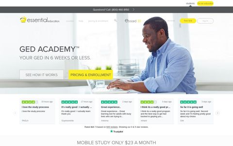 GED Academy: Online GED Classes & GED Prep