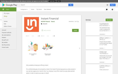 Instant Financial - Apps on Google Play
