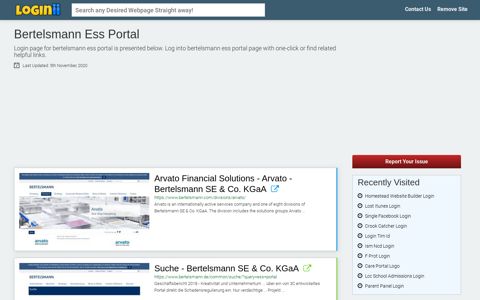 Bertelsmann Ess Portal - Loginii.com