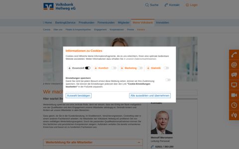 Weiterbildung - Volksbank Hellweg eG