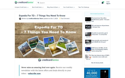Expedia For TD – 7 Things You Need To Know ...