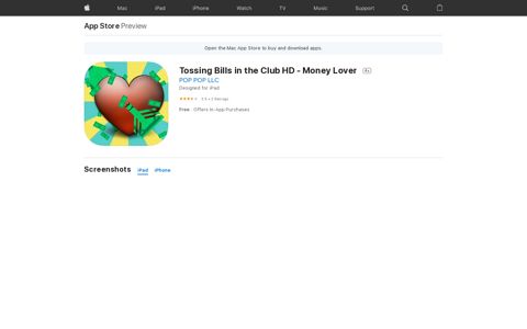 ‎Tossing Bills in the Club HD - Money Lover on the App Store
