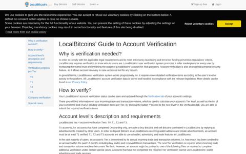 LocalBitcoins' Guide to Account Verification