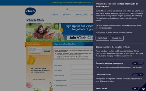 Sign up to VTech Club Now! - Electronic Learning Toys | Best ...