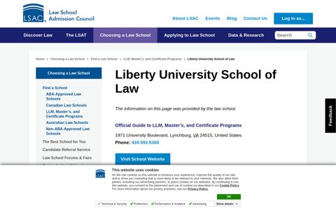 Liberty University School of Law | The Law School Admission ...