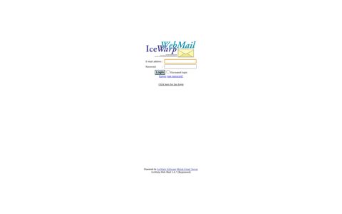 IceWarp WebMail (Mail1)