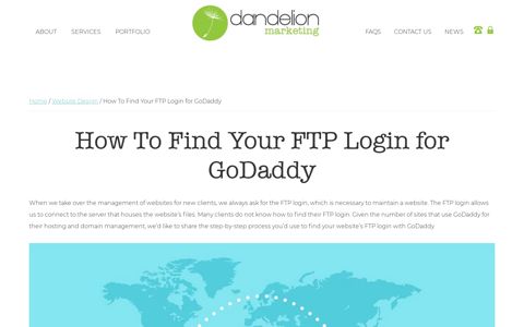 How To Find Your FTP Login for GoDaddy