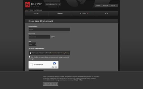 Create Your Glyph Account - Trion Worlds