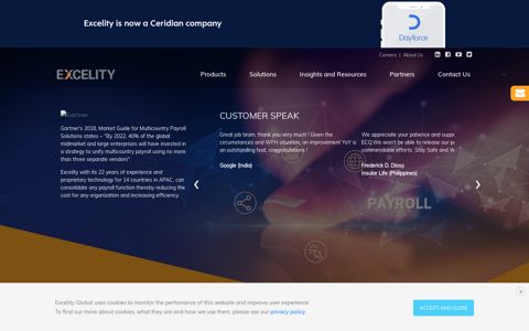 Excelity Global | Payroll Outsourcing | HCM Cloud Solution