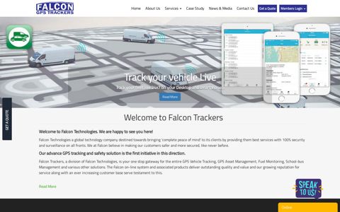 Falcon GPS Trackers Dubai UAE