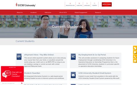 Current Students - UCSI University