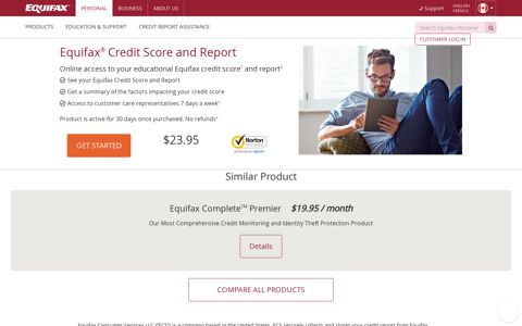 Check Your Equifax Credit Score and Report | Equifax Canada