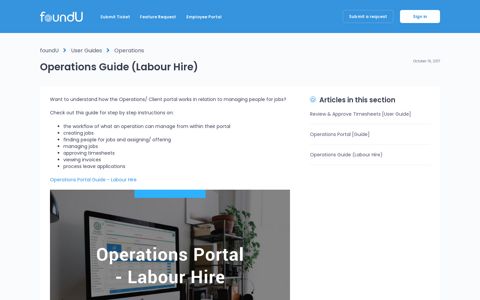 Operations Guide (Labour Hire) – foundU